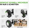 Tunturi Rapid Verstellbare Langhantel – 107-kg-Langhantel – Produktbild-Vorschau 8