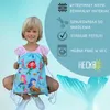 HECKBO Worek sportowy z motywem syrenki | Worek Podgląd zdjęcia produktu 3