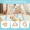 COSTWAY Baby Gym baby play set trapezio gioco arco Anteprima dell’immagine prodotto 6