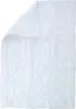 A white quilted blanket is laid out flat on a white background. Produktbild-Vorschau