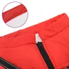 Hundemantel mit Geschirr Wasserdicht Reflektierend Rot L44 Produktbild-Vorschau 7