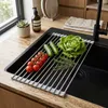Aufrollbarer Abtropfkorb Rea P12298A Imitationsstein, Grau Produktbild-Vorschau 5