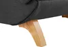 Chaiselongue aus anthrazitfarbenem Stoff mit Stauraum für Produktbild-Vorschau 8