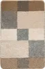 Badematte - 60 x 90 cm - Taupe - Grau - Polyacryl - mit Produktbild-Vorschau 1