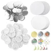 400 Stück Knopfteile 58 mm, leere Button-Rohlinge, DIY Productafbeelding-voorbeeld