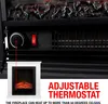 Elektrokamin - Elektrischer Standkamin mit Heizung 1800 W, Produktbild-Vorschau 5