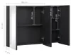 vidaXL LED zrcadlová skříňka do koupelny 89x14x62 cm Náhled obrázku produktu 7