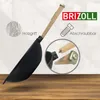 Wok Bratpfanne Ø24 cm 2,2 L aus Gusseisen mit Holzgriff Produktbild-Vorschau 9