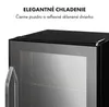 Klarstein Mini chladnička so sklenenými dvierkami, malá Náhľad obrázku produktu 8