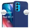 Cadorabo Hülle für Oppo FIND X3 LITE Schutzhülle in Blau Produktbild-Vorschau 5