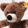 Steiff Schlüsselanhänger Teddybär Fynn dunkelbraun 12 cm Produktbild-Vorschau 4