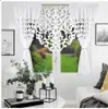 Fertiggardine Set mit Filz Panel Weiß Stretch 145x160cm Produktbild-Vorschau 2