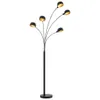 Lampa Stojąca, 200 Cm, 5 X E14, Czarno-Złota Podgląd zdjęcia produktu 1