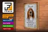 Holzschild Spruch 20x30cm Bassett Hund Schild Produktbild-Vorschau 4