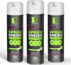 Spraytive 3x 500ml Sprühkreide neon-pink - Abwaschbare Produktbild-Vorschau 1