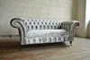 Chesterfield 2 Sitzer Couch Polster Sofa Designer Couchen Produktbild-Vorschau 2
