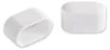 Rohrkappen oval 38mm x 20mm weiß fix-o-moll Produktbild-Vorschau 2