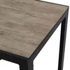 DEGAMO Gartentisch Bistrotisch ROMA 70x70cm, Alu anthrazit Produktbild-Vorschau 6