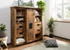 MASSIVMOEBEL24 | Buffet 142x45 Manguier laqué Bois naturel Voir les images du produit 4