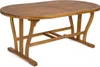 Tavolo allungabile Noemi 180/240 x 100cm ovale in legno di Anteprima dell’immagine prodotto 2
