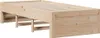 vidaXL Bücherregalbett ohne Matratze 75x190 cm Massivholz Produktbild-Vorschau 7