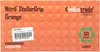 Einmalhandschuh - 1 Packung á 50 Stück - orange, Größe: XL Produktbild-Vorschau 3