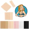 3 Paar BH-Verschluss zum Annähen 75 mm 4 Reihen Dessous BH Zubehör Unterwäsche Farbwahl Farbpalette Produktbild-Vorschau
