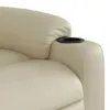 Poltrona relax elettrica in Pelle finta crema Anteprima dell’immagine prodotto 11