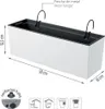 Coffre URBI CASE W avec crochets et insert blanc 58cm Voir les images du produit 9