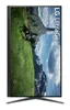 A vertical shot of an LG UltraGear monitor displaying a landscape scene. Produktbild-Vorschau