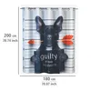 Anti-Schimmel Duschvorhang Guilty Dog Flex Produktbild-Vorschau 8