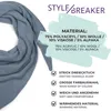 styleBREAKER Dames, gebreide driehoekige sjaal | Zachte Productafbeelding-voorbeeld 5