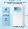COSTWAY Mobile Klimaanlage 9000BTU 2,5KW, Kühlen Produktbild-Vorschau 9