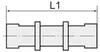 Riegler Gerader Verbinder »value line«, für Schlauch 5/3, Produktbild-Vorschau 2