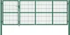 vidaXL Portail de jardin avec poteaux 350 x 120 cm Acier Voir les images du produit 5