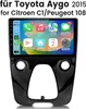 10-calowe radio samochodowe 6+128GB Android dla Toyota Aygo Podgląd zdjęcia produktu 1