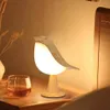 2er 15cm Braun Vogel LED Nachtlicht USB LED Produktbild-Vorschau 2