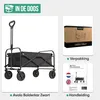 Avalo Bolderkar - Opvouwbaar - Tot 90KG - 80x47x49 CM - 80L Productafbeelding-voorbeeld 10