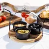 Sada troch misiek na okrúhlom podnose na servírovanie Náhľad obrázku produktu 28