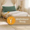 Keilkissen Rückenkissen Lesekissen für Bett Sofa & Couch Produktbild-Vorschau 5
