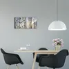 Wanduhr aus Glas – 60x30 cm - Glasbild - Glasuhr - Produktbild-Vorschau 3