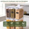 Theo&Cleo Vorratsdosen mit Deckel luftdicht, 6 Stück je 4L, Produktbild-Vorschau 6