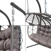 Fauteuil suspendu double 'Skense' avec support et coussin Voir les images du produit 8