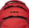 Close-up of a red backpack with black zippers and the brand name 'McNeill' visible. Anteprima dell’immagine prodotto