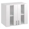 A white kitchen cabinet with two doors and visible shelves inside. Náhľad obrázku produktu