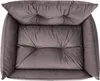 A top-down view of a tufted pet bed. Náhľad obrázku produktu