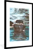 MuchoWow® MuchoWow® Gerahmtes Poster Boot - Meer - Luft Produktbild-Vorschau 1