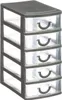 Mini organizer per gingilli a 5 cassetti Anteprima dell’immagine prodotto 1