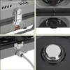 Réchaud à gaz Izrielar avec 2 brûleurs, pliable, avec Voir les images du produit 9