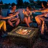 Misa paleniskowa Outsunny 3 w 1, kosz paleniskowy, Podgląd zdjęcia produktu 2